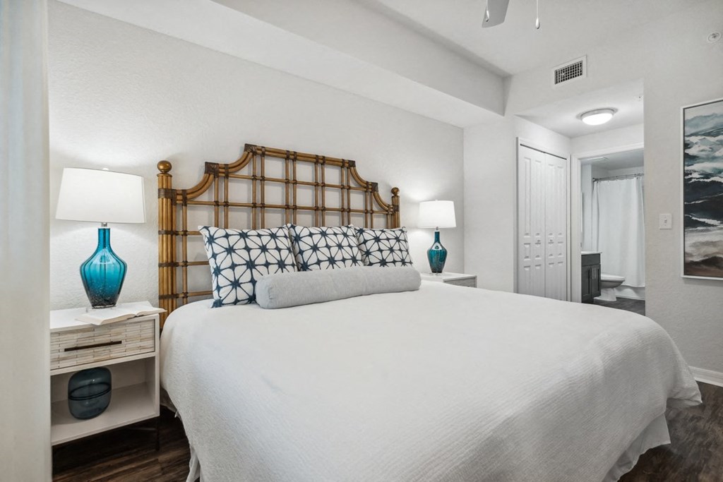 Bedroom at Barcelona Jupiter, Florida