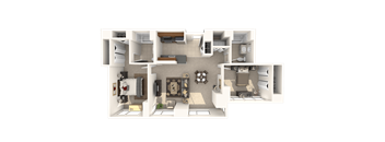 Reservoir Floor Plan at Hartford 21, Hartford, CT, 06103