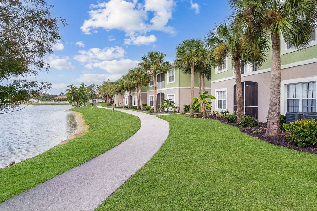 Walkway at Bay Breeze Villas, Fort Myers, 33908