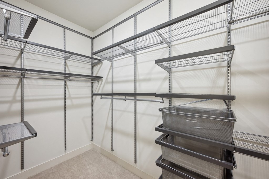 Closet  at The Sutton, Atlanta, Georgia