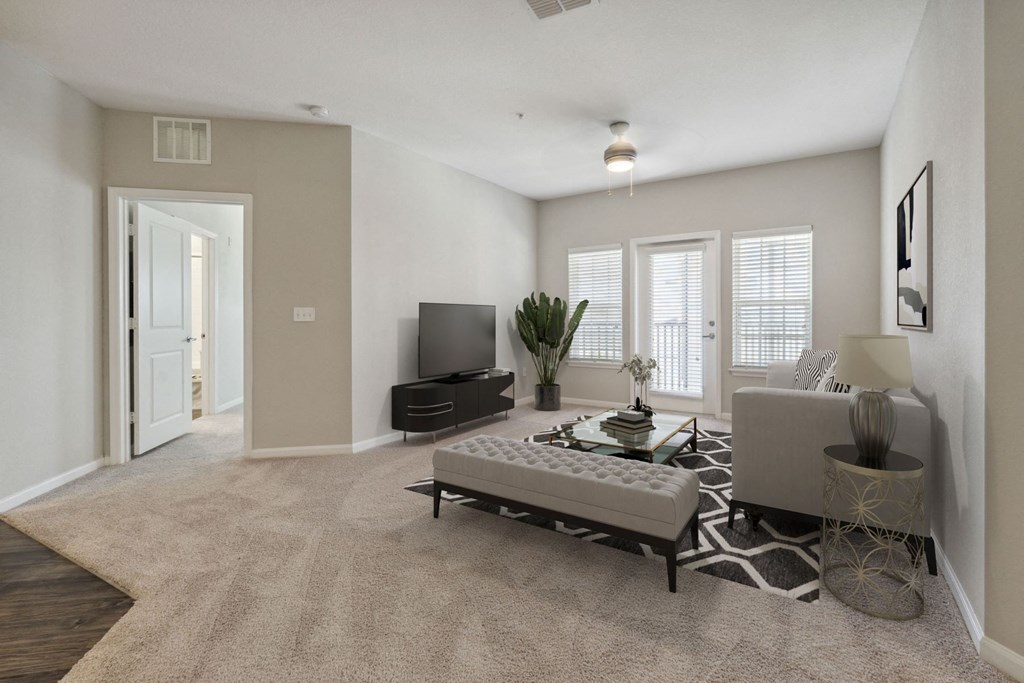 Living Room at Village at Terra Bella Apartments, FL