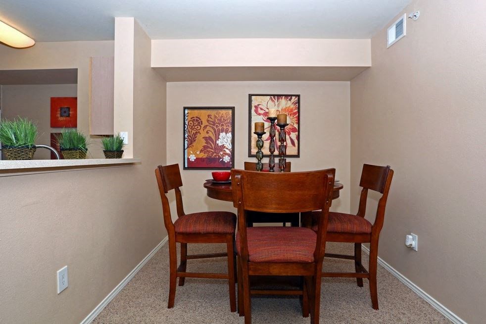 Dining room at Monterey Ranch, Austin, Texas