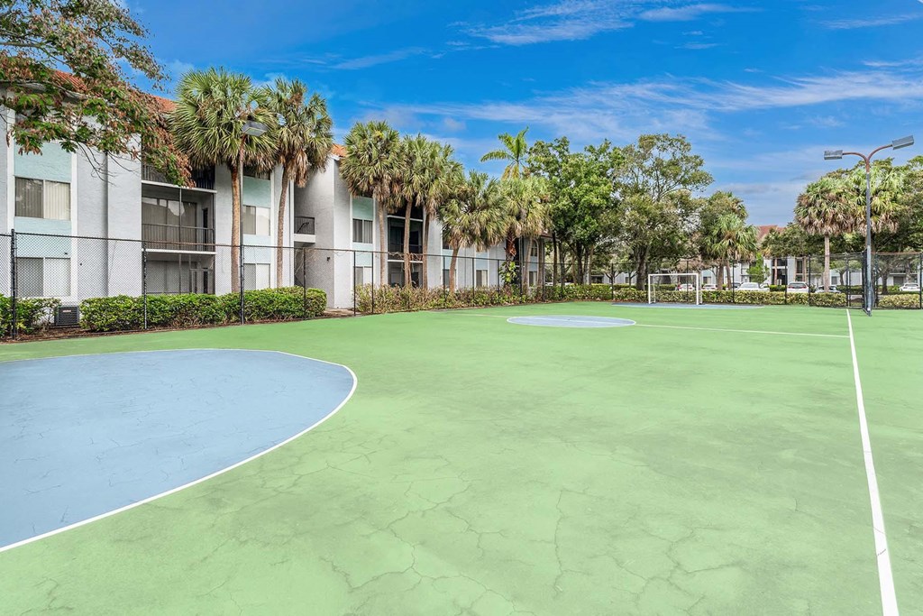 Basketball Court at Cypress Shores, Florida