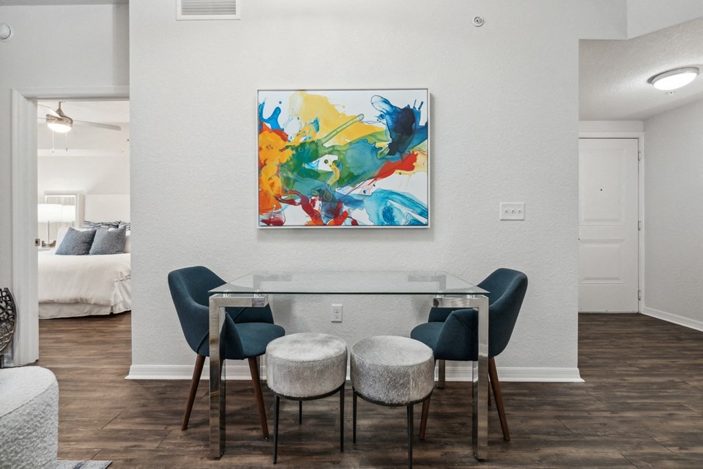 Dining Area at Barcelona Jupiter, Florida, 33458