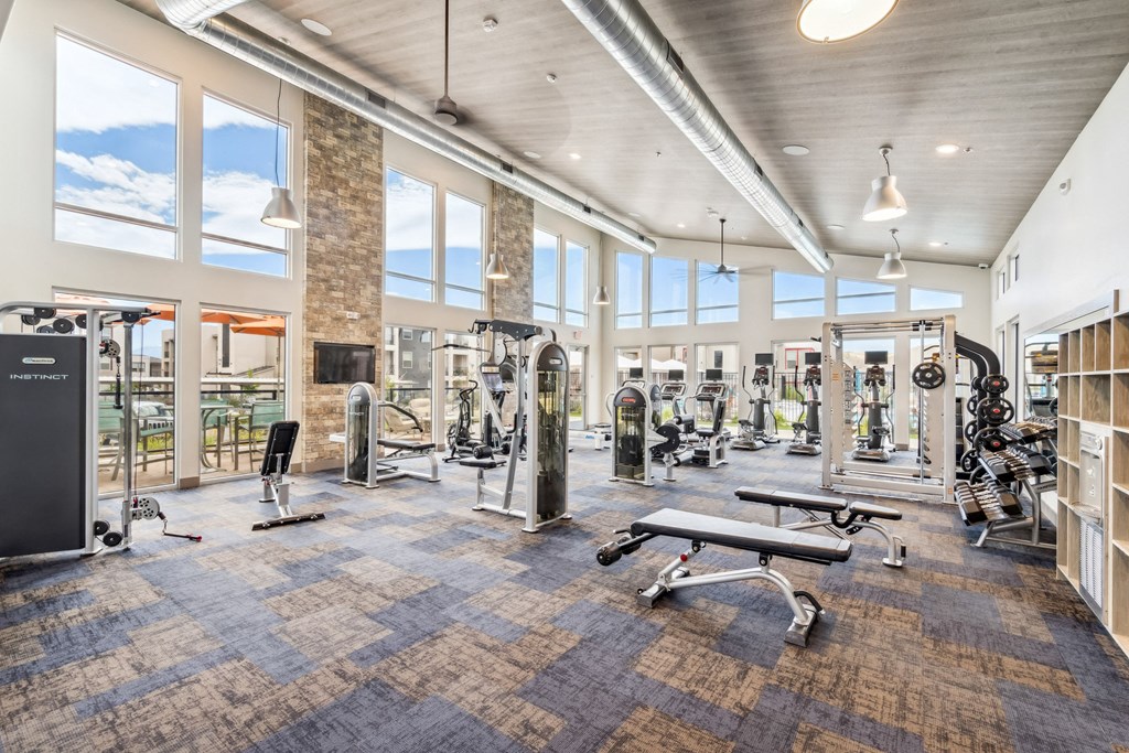 Modern Fitness Center at Lumina at Spanish Springs, Sparks