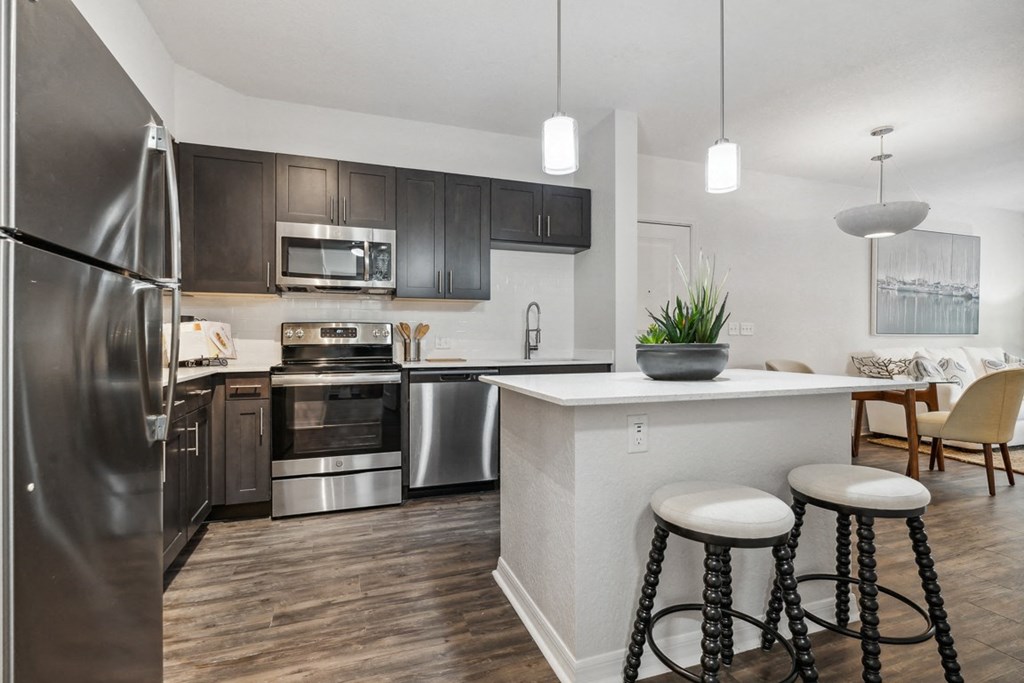 Kitchen at Barcelona Jupiter, Jupiter, 33458