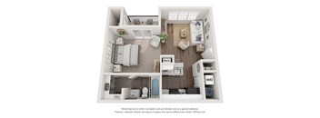 studio floor plan in Lithia Springs, GA