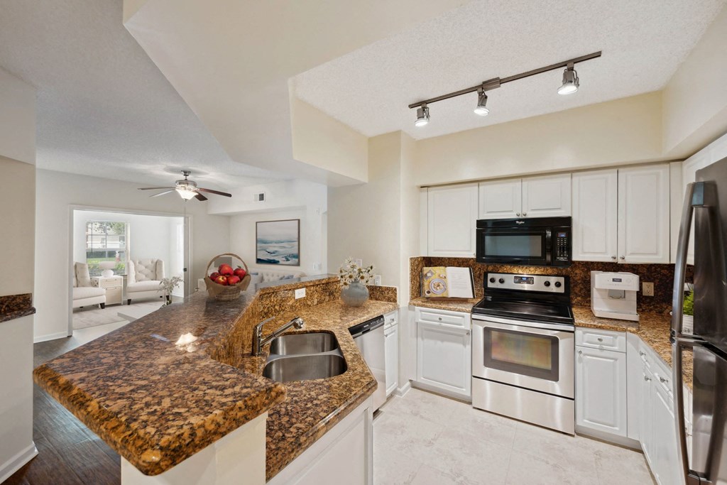 Kitchen at Via Lugano, Boynton Beach, FL