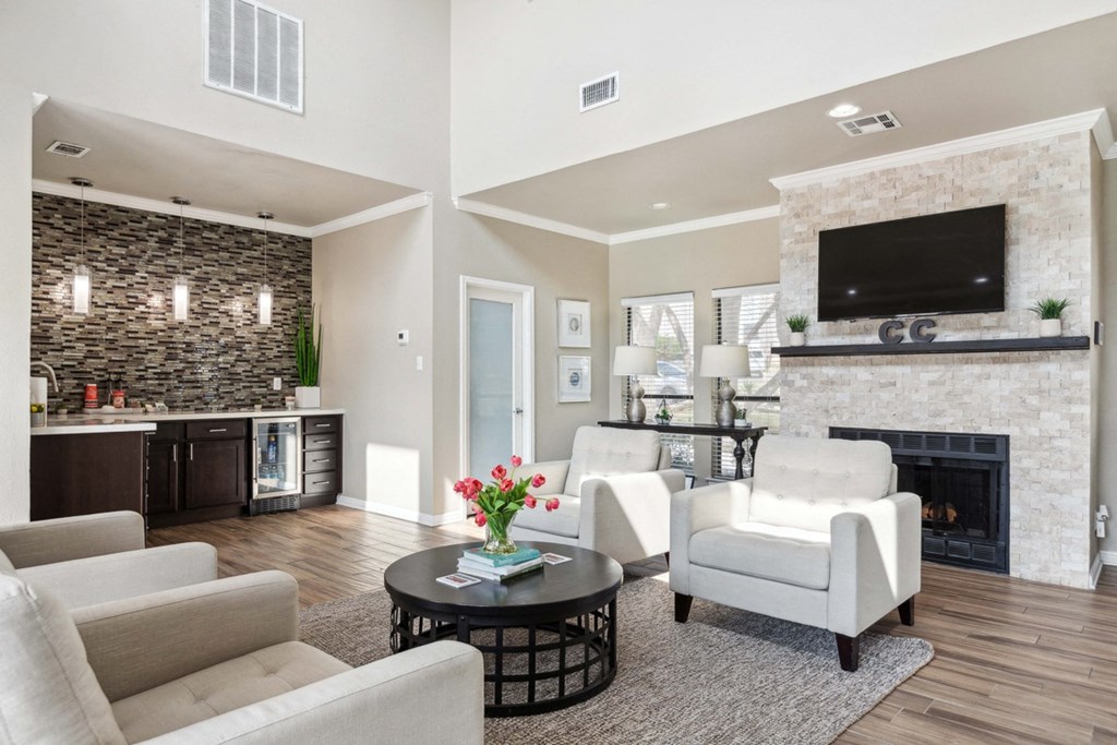 the community leasing office/clubhouse