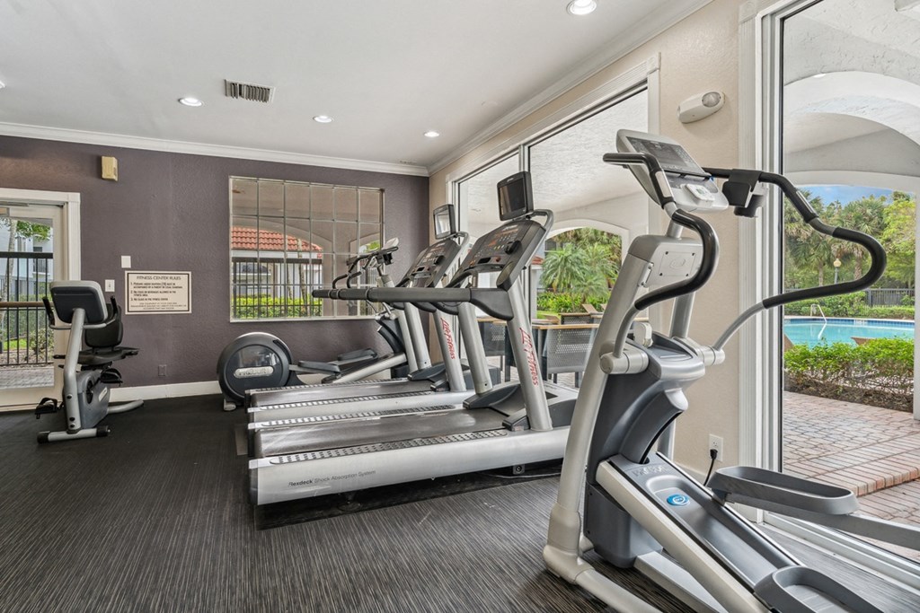 Fitness Center  at Cypress Shores, Coconut Creek, Florida