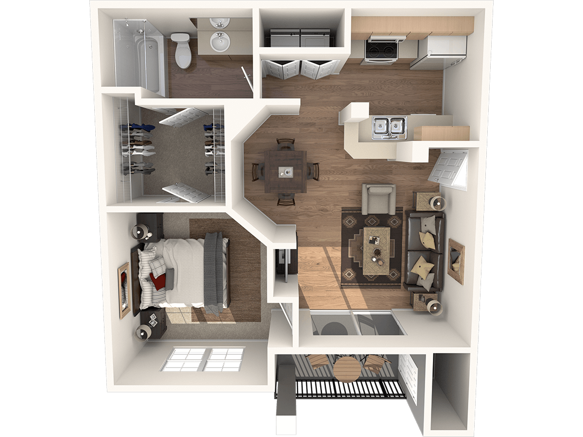Enclave Floor Plan at Sedona Springs, Texas, 78749