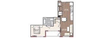 1F Floor Plan at 511 Meeting, Charleston