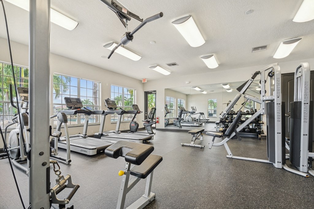 Fitness Cente at Bay Breeze Villas, Florida, 33908