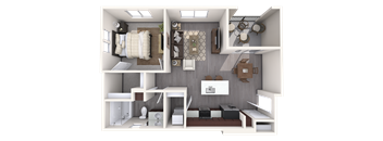 Pinto Floor Planat Homestead Talking Glass, Arizona