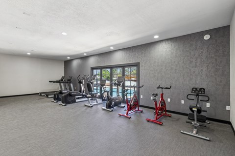 Gym at Acacia Gardens, Albuquerque, New Mexico