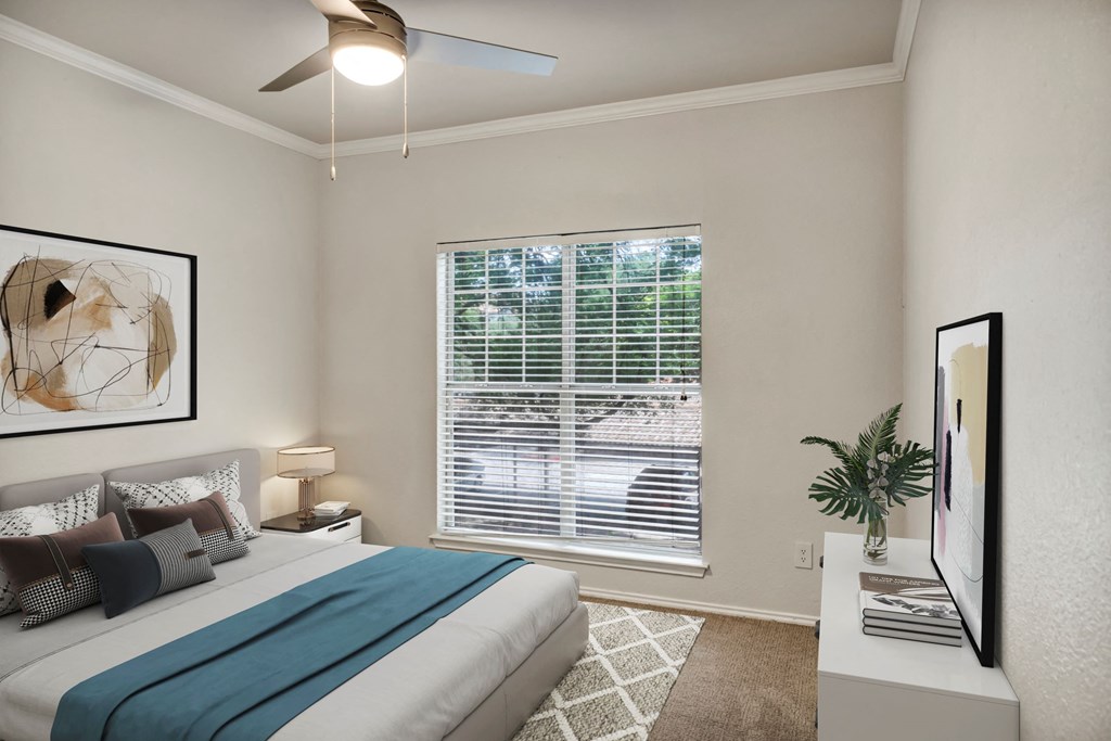Bedroom at River Stone Ranch, Austin