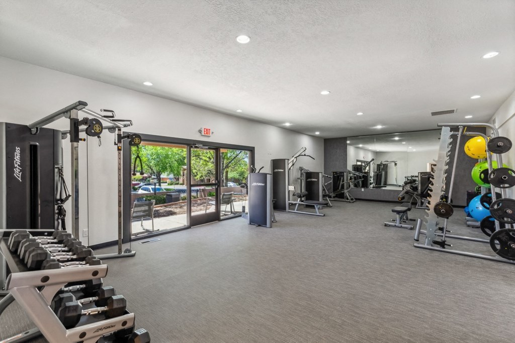 Fitness Center at Acacia Gardens, Albuquerque, New Mexico