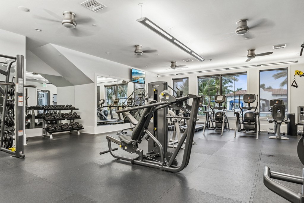 Fitness Center at Barcelona Jupiter, Florida