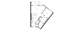 bedroom floor plan | apartments in garland tx | the mille brookhaven apartment homes at The Maven, Suwanee, 30024