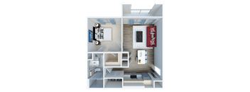 Balcones Floor Plan at The Legend, Texas