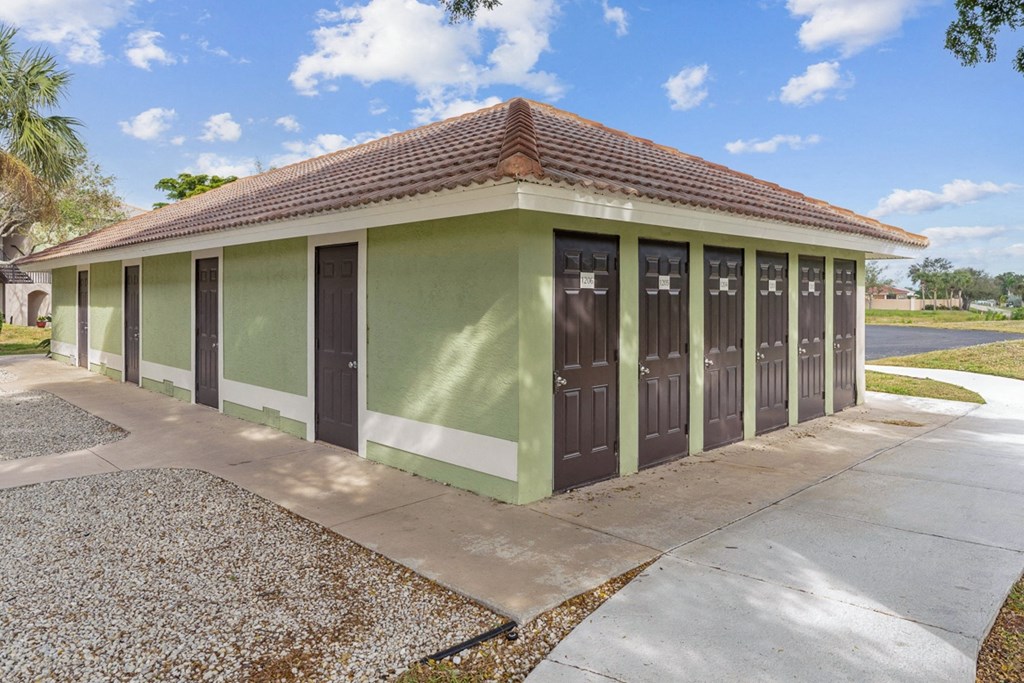 Storage at Bay Breeze Villas, Fort Myers, Florida