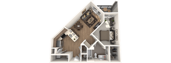 The Kiawah Floor Plan at The Standard, South Carolina