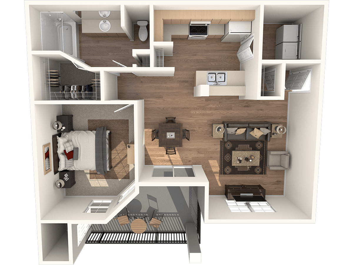 Pueblo Floor Plan at Sedona Springs, Austin, TX, 78749