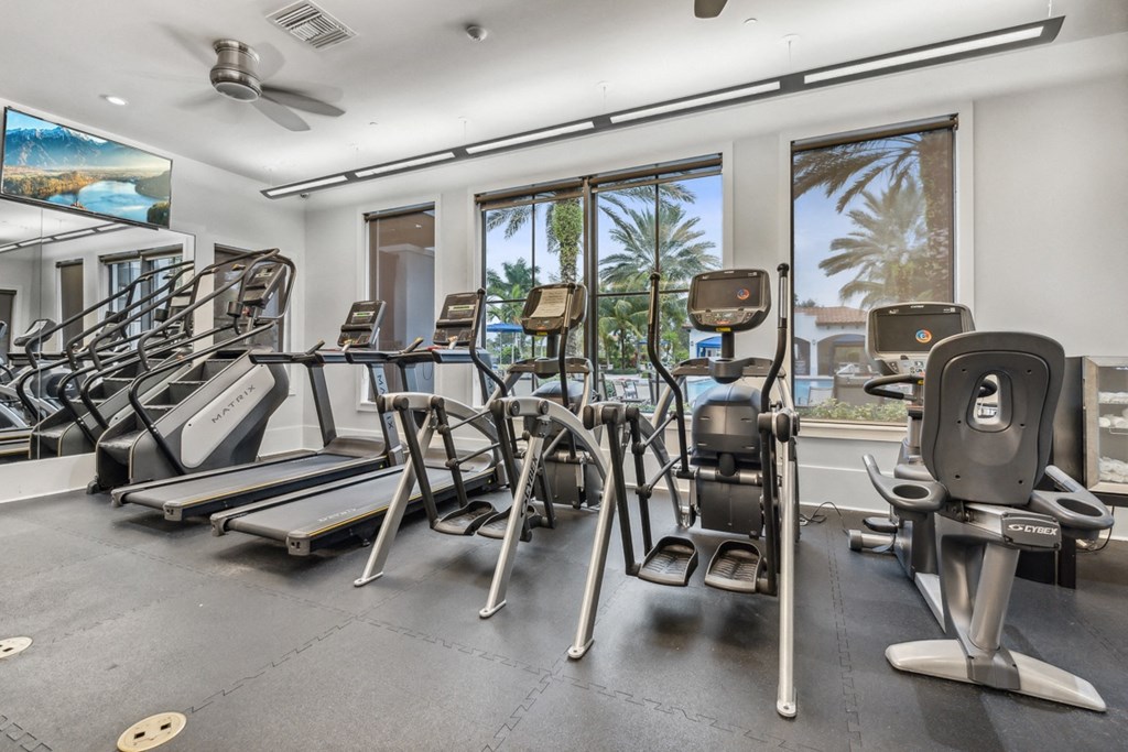 Fitness Center at Barcelona Jupiter, Jupiter, Florida