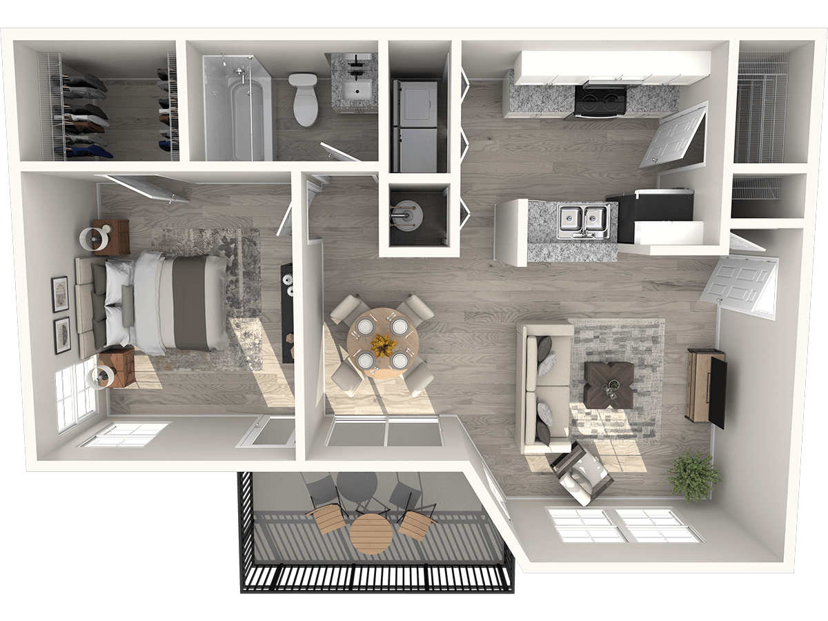 The Magnolia Floor Plan at Saddleworth Green, Florida
