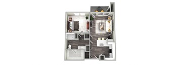 Grant Floor Plan at Emblem Alpharetta, Alpharetta, Georgia