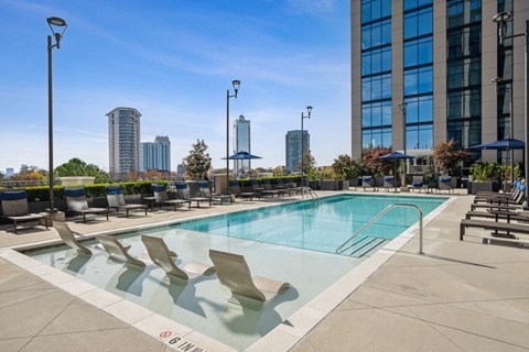 Swimming Pool at The Sutton, Georgia