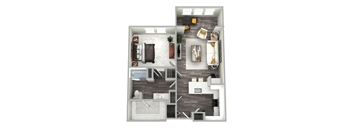 Bridge Deluxe Floor Plan at Emblem Alpharetta, Alpharetta, GA