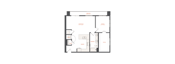 this floor plan is an approximation and may not include the most recent information at The Maven, Suwanee