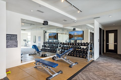 Fitness Center at The Sutton, Atlanta, GA