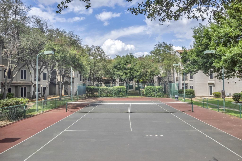 Tennis Court at River Stone Ranch, Texas