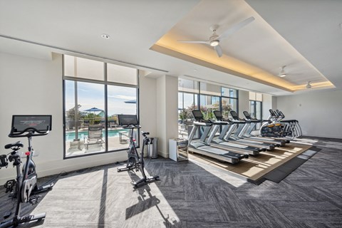 Fitness Center at The Sutton, Atlanta, Georgia