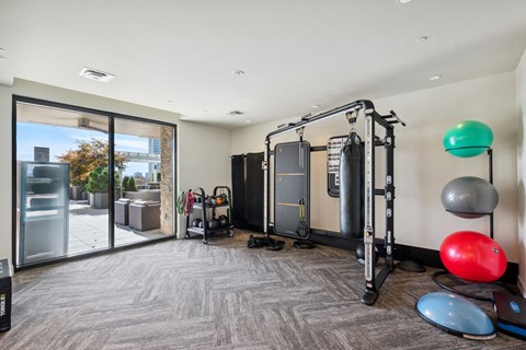 Fitness Center Fitness Center  at The Sutton, Atlanta, 30305