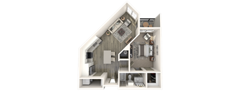 A1 Floor Plan at Inspire, North Carolina