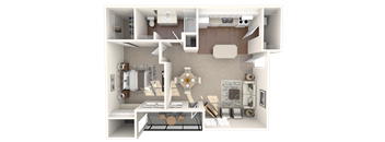 The Brodie Classic Floor Plan at Monterey Ranch, Austin, TX, 78749