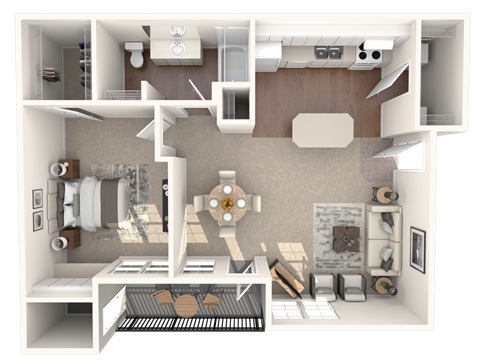 The Brodie Classic Floor Plan at Monterey Ranch, Austin, TX, 78749