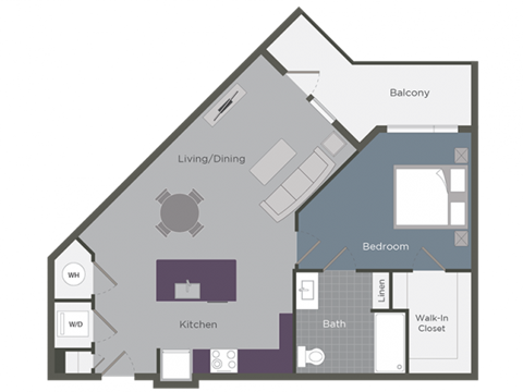 The Hammond Floor Plan at Glenn Perimeter, Georgia, 30328