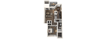 Rosewood Floor Plan  at Great Hills, Texas, 78759