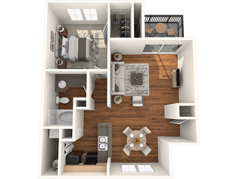 Lost Maples Floor Plan at Madison at the Arboretum, Austin
