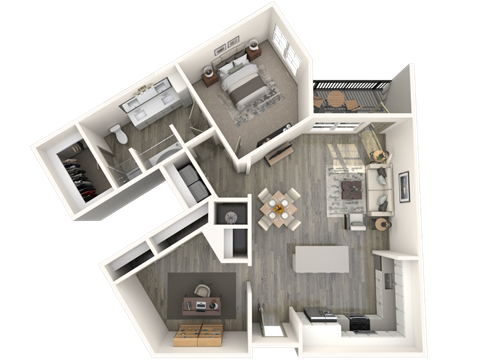 A4 Floor Plan at Inspire, North Carolina