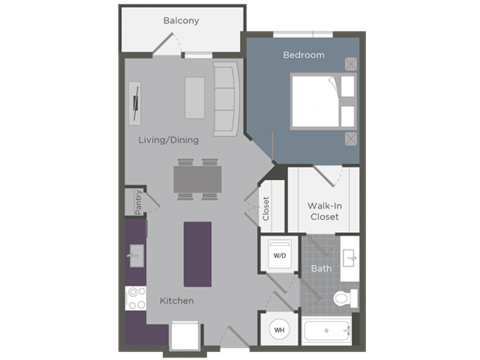 The Nexus Floor Plan at Glenn Perimeter, Georgia, 30328