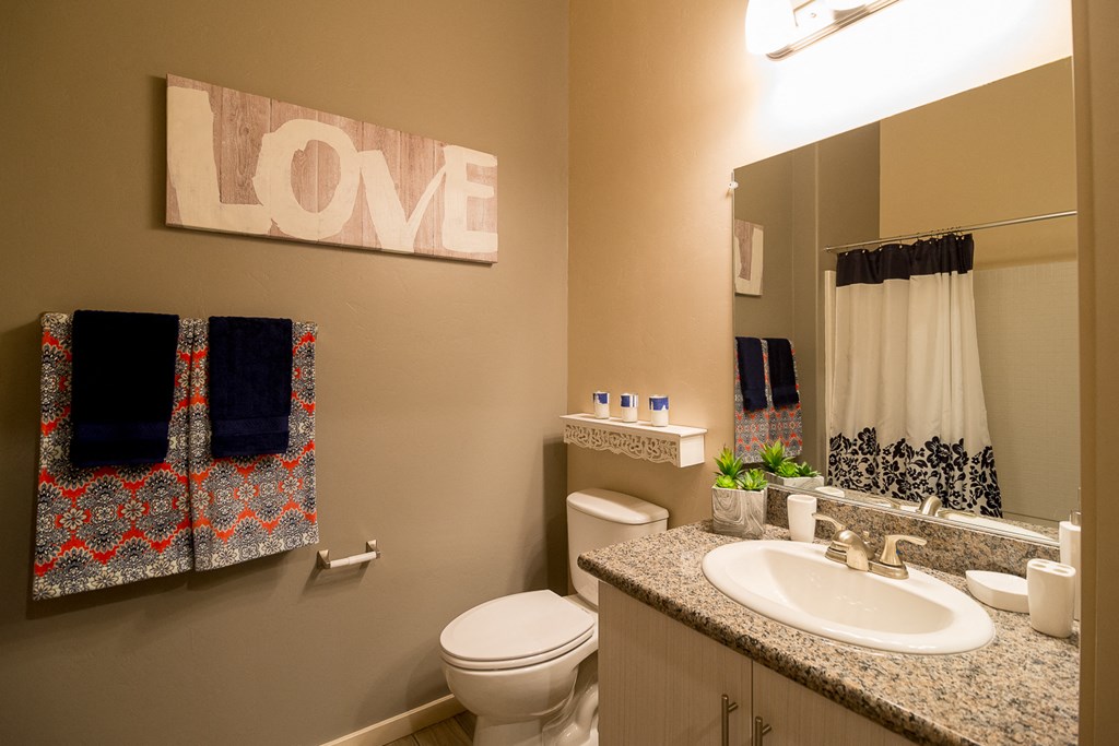 Bathroom at Pima Canyon, Tucson
