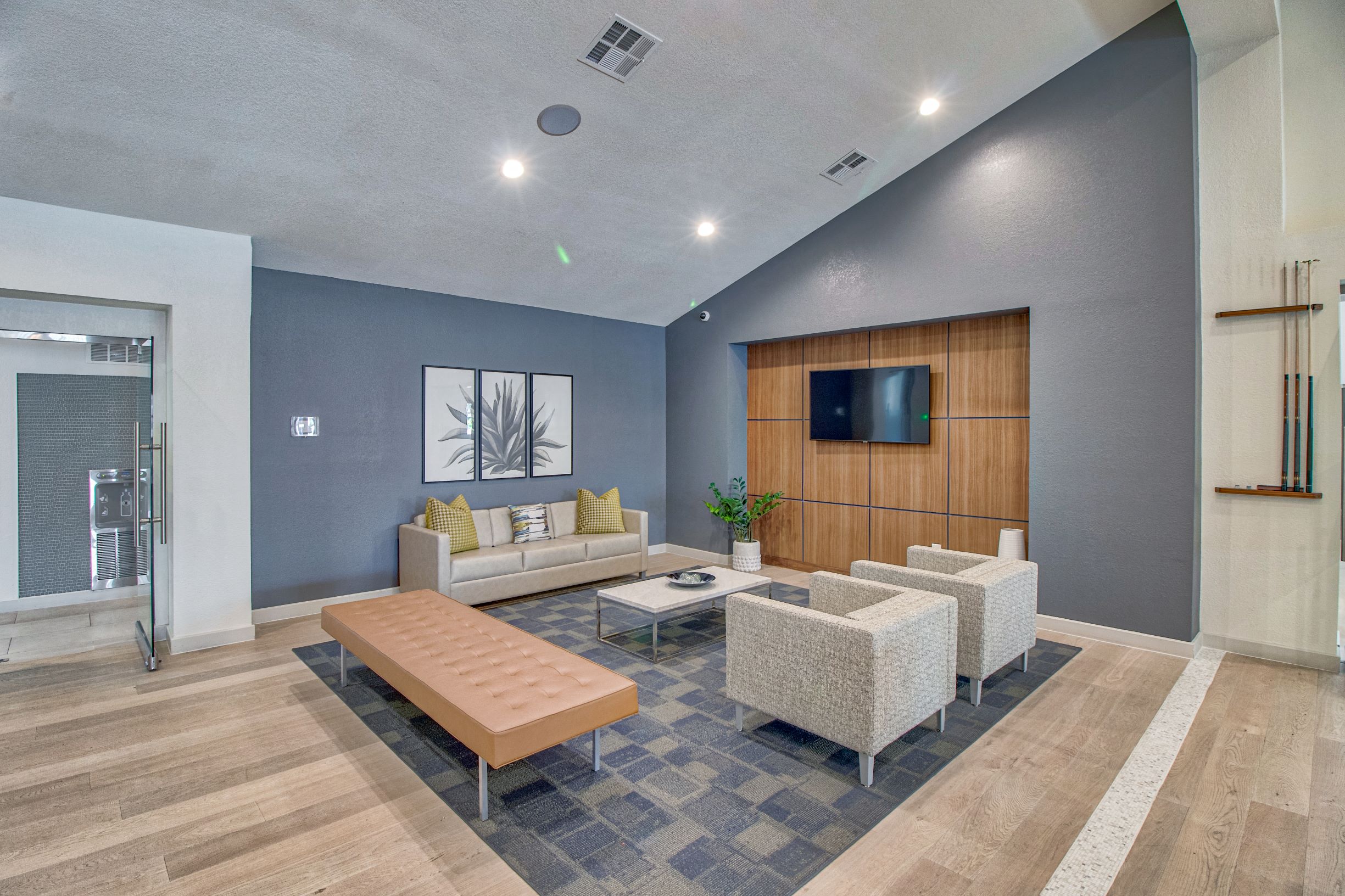 Clubhouse with Lounge Area at Stonelake at the Arboretum, Texas, 78759