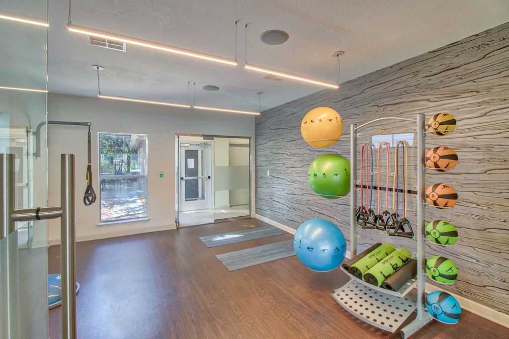 Fitness Center with Flex Room Fitness Center at Stonelake at the Arboretum, Austin, Texas