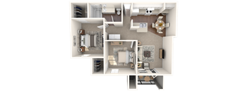 The Mueller Classic Floor Plan at Monterey Ranch, Austin