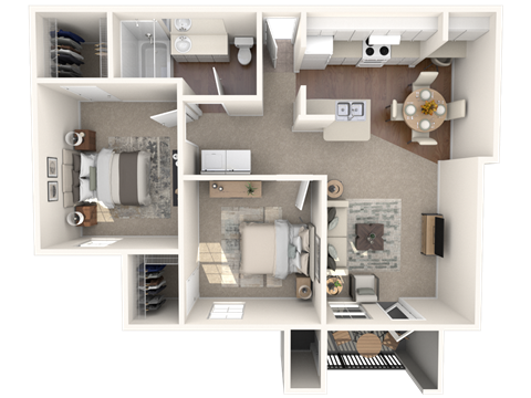 The Mueller Classic Floor Plan at Monterey Ranch, Austin